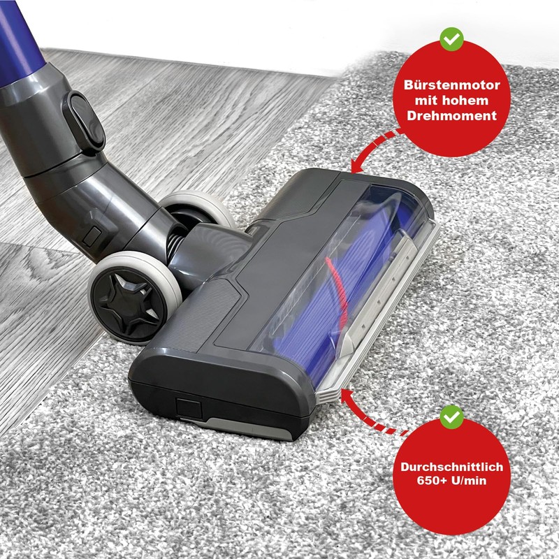 SPARES2GO Brush Head Compatible with Dyson V6 DC59 Animal Motorised