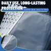 Cptoion 500 Pack Clear Page Protectors, A4, Top Loading