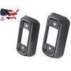 fits Harley Davidson touring Black Muffler Bracket Cover Set Harley