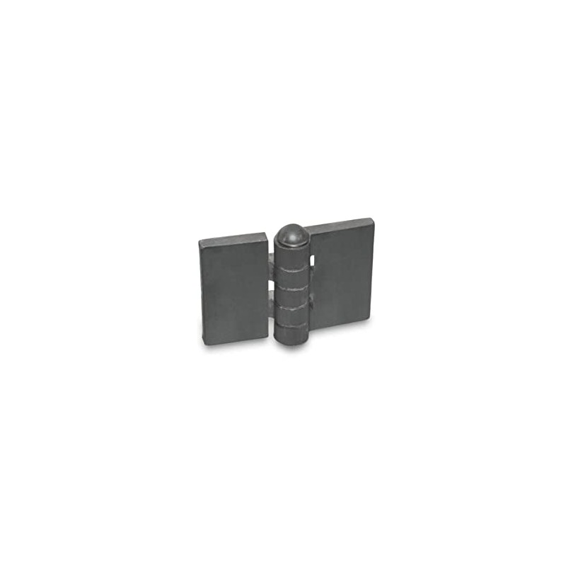 Ganter Normelemente | Weld-On Hinge - GN 1366-ST-60-60-A-BL | Steel