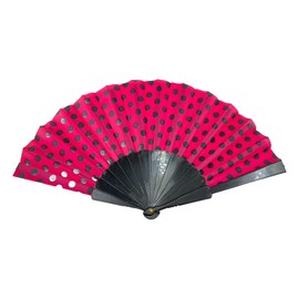 Pack of Flamingo Accessories for Women, Flamingo Flowers Seville for Dance Party, Traditional Hair Clips, Fans in Flamingo Design (Pack of 4)