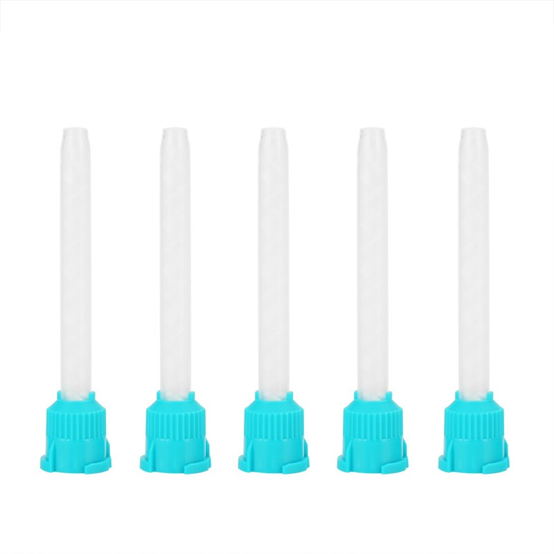 50PCS Disposable Dental Intraoral Mixing Tips Silicone Rubber Mix Propotion