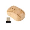 Joyzan Wireless Optical Bamboo Mouse Silent Mouse Wireless Computer Mouse
