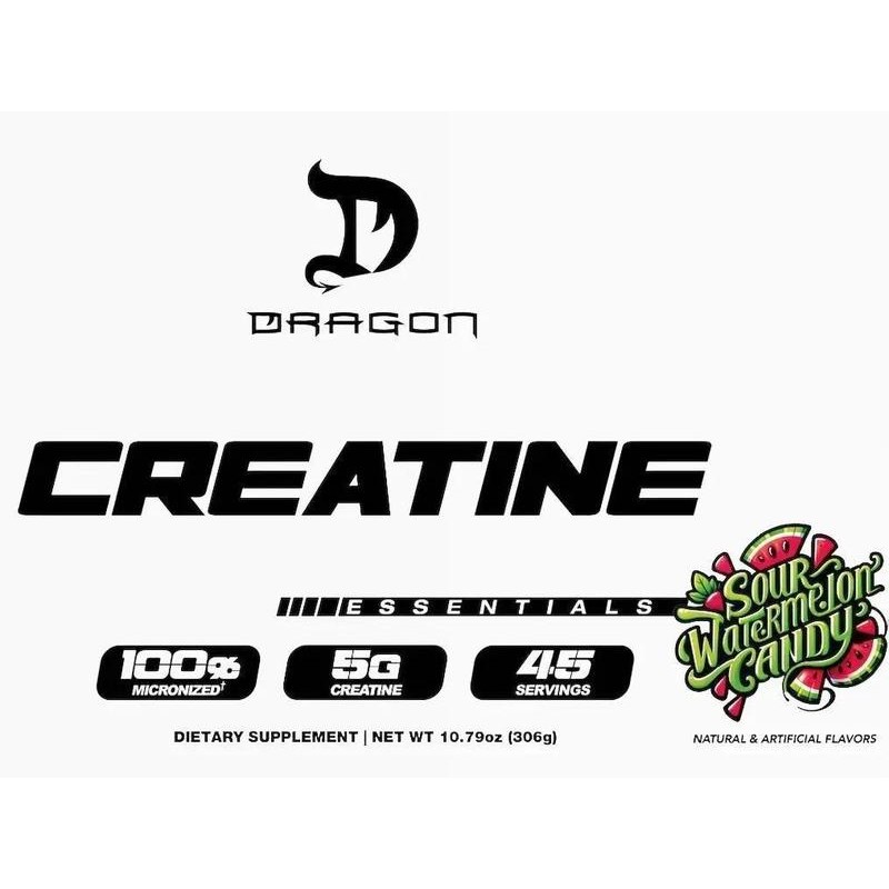 FLAVORED CREATINE MONOHYDRATE:_Sour Watermelon Candy