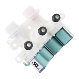 Whirlpool W11614515 OEM Washer Water Inlet Valve Assembly, Multicolor