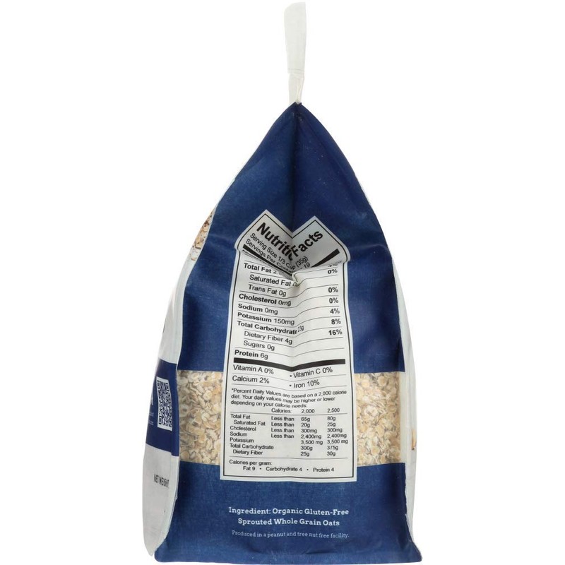 One Degree Organic Foods Organic Quick Oats - Sprouted -