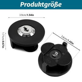 Pack of 2 Socket Lock, Lockable Socket, Child Safety Socket, Prevent Power Theft, Protects Against Abuse, Widely Used Indoors and Outdoors (2)