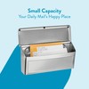 Architectural Mailboxes Venice™, Wall-Mounted Mailbox for Outside, Metal Stainless Steel