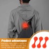 NHPY Set of 3 Magnetic Reflectors Reflective Lapel Magnets for