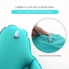 Inflatable Lumbar Support Travel Camping Pillow Ultralight Ergonomic Pillow for