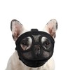 Short Snout Dog Muzzle Mesh Nylon Muzzle To Prevent Biting