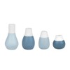 Räder Mini Pastel Vases, Set of 4, Blue