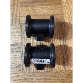 Green Leaf  1" X 1" Flange x 2-1/4" Long, Part # M100CPG, Black