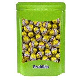 Easter Filled Bunny Bites Milk Chocolate, Happy Easter Day Eggs, Party Bag Fillers, Individually Wrapped, Kosher Certified Dairy (Peanut Butter Filled Bunny Bites, 2 Pounds)