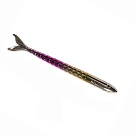 Diamond Mermaid Point Drill Pen Painting Cross Stitch Painting Pen Diamond Tools for Nail Art DIY Crafts Sewing Cross Stitch Accessories(Gold 1PCS)