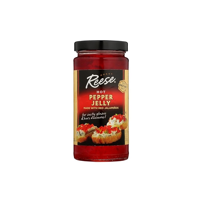 Reese Hot Pepper Jelly 10oz (Pack of 1)