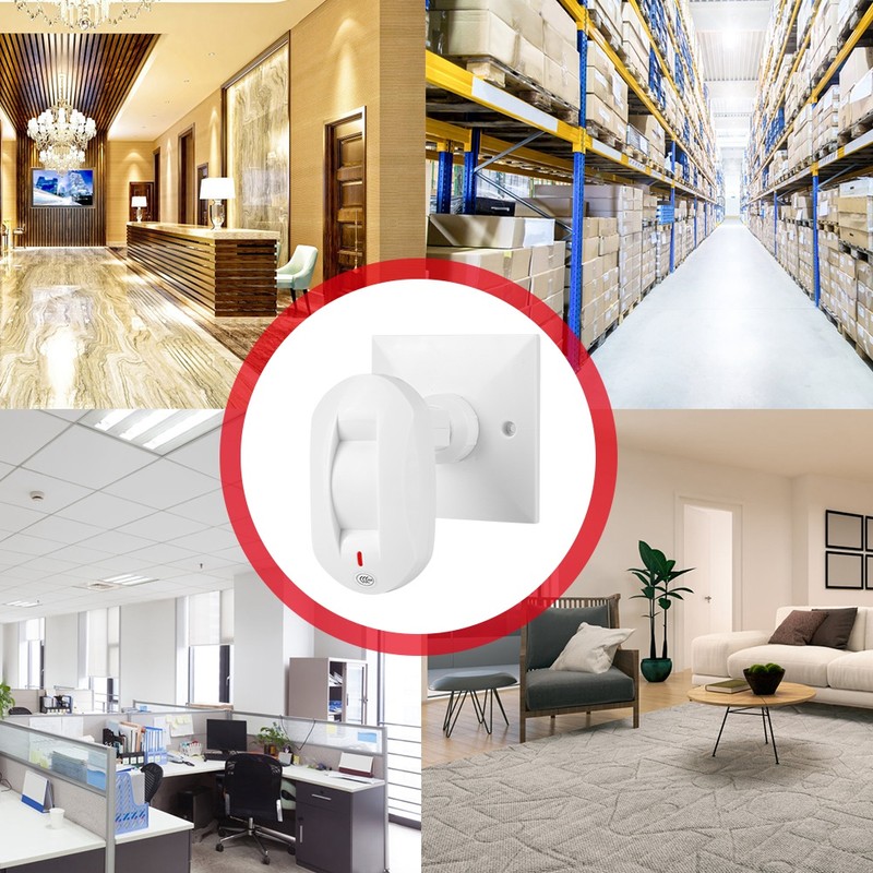 12V Wired Connection Motion Sensor Infrared Detector Anti Theft Home