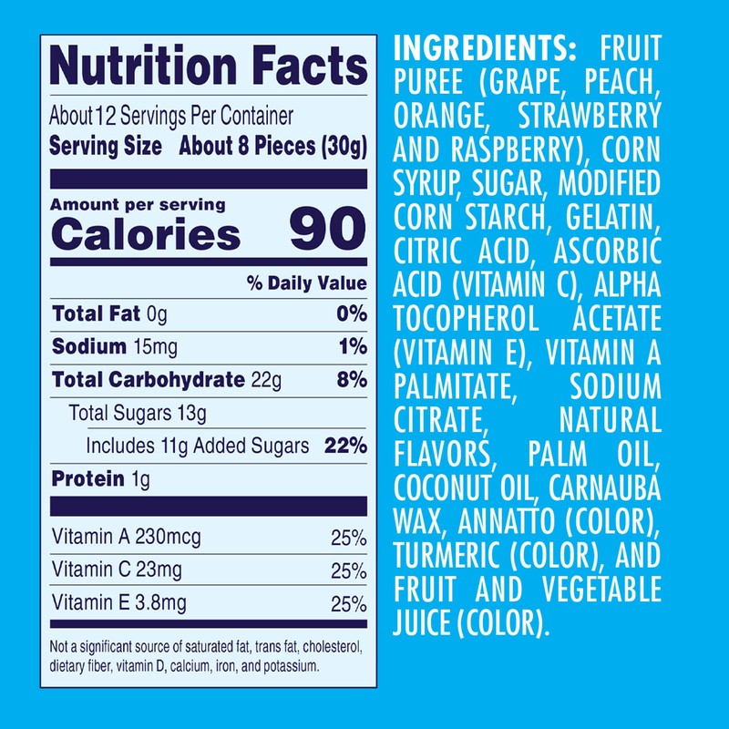 Welch's Juicefuls Juicy Fruit Snacks, Mixed Fruit, Fruit Gushers, Gluten