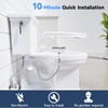 SAMODRA Bidet Attachment for Toilet, Non-Electric Fresh Cold Water Bidet