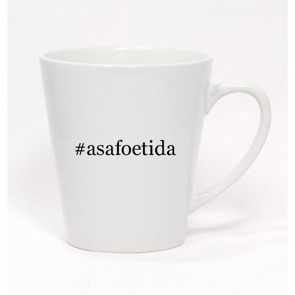 Los Drinkware Hermanos #asafoetida - Hashtag Ceramic Latte Mug 12oz