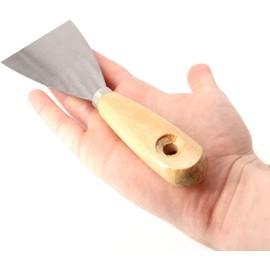 fiXte Wallpaper Paint Scraper Tool Set Flexible DIY Paint Removal Filling Cracks Drywall Putty Joints 2" and 3" Included