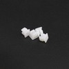 EMSea 20x Vehicle Screw Grommets Insert Expanding Nuts White Plastic