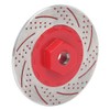 4Pcs Metal Simulation Brake Disc Calipers for Traxxas TRX4 TRX6