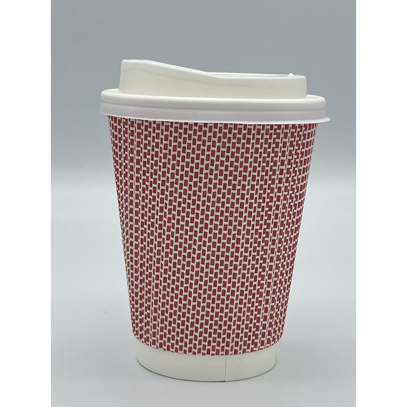 HOT BARGAINS, 100 x 12oz / 360ml Disposable Coffee Cups