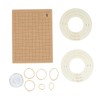 Macrame Board 11x15in Lightweight Macrame Braiding Board Reusable Grids Braiding