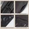 4-Pack Wig Storage Bags with Hanger (2 Large 31.5in +2