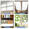 HIDBEA Frosted Window Privacy Film - Non Adhesive Static Cling