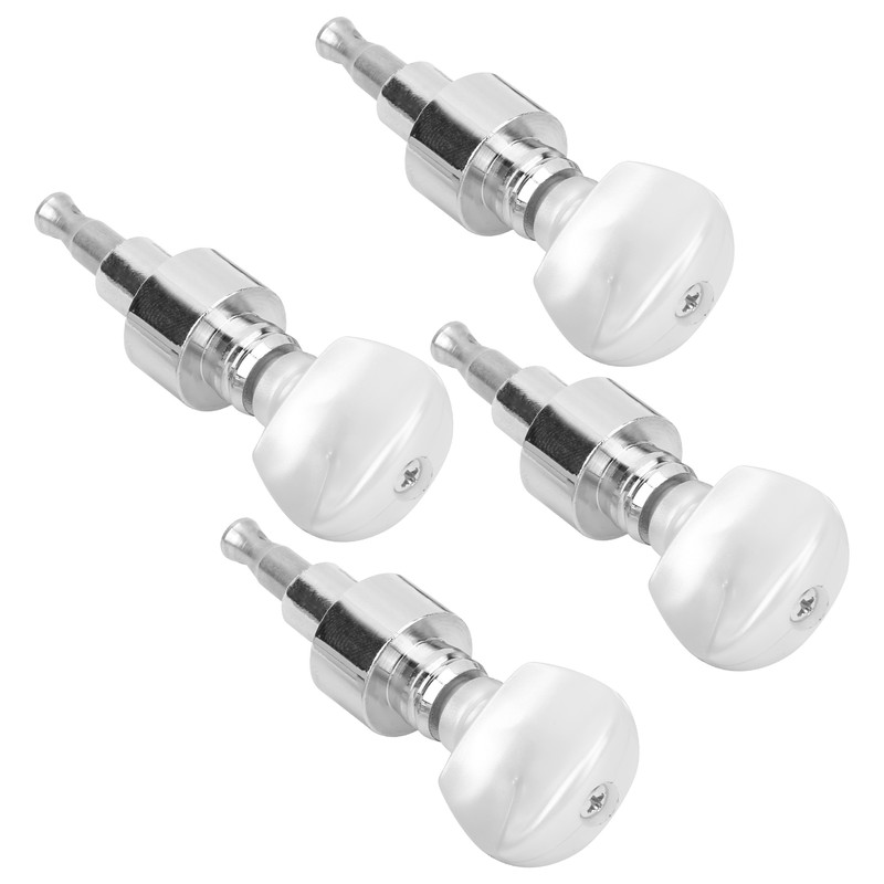 4Pcs Banjo Geared Machine Tuner Pearled Pegs Musical Instrument Accessories