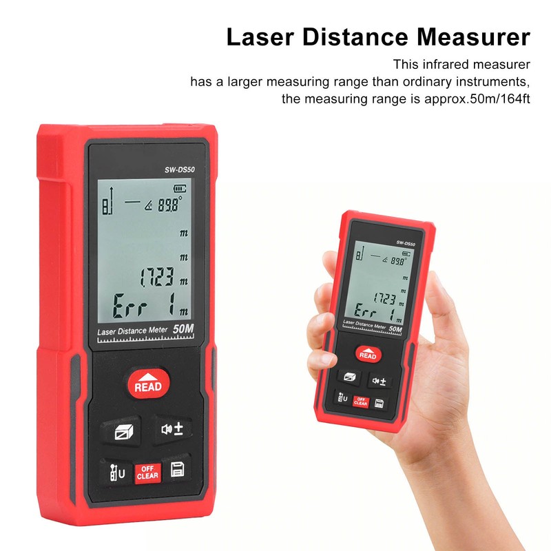 Laser Distance Meter High Accuracy Infrared Measuring Device Laser Distance