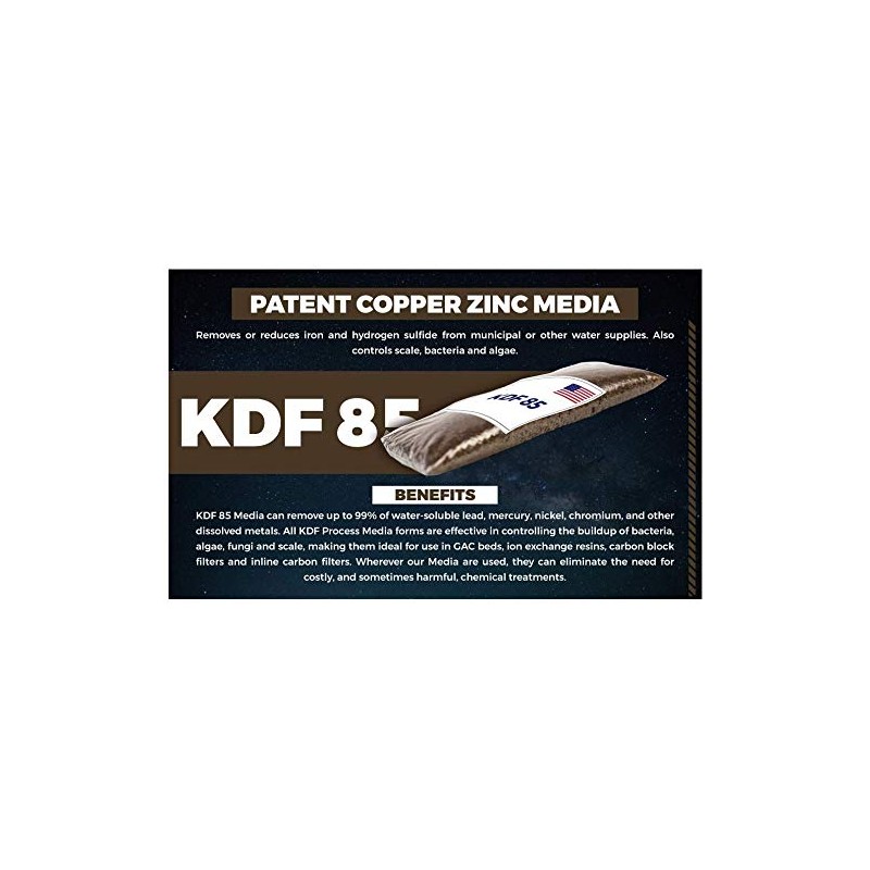 4.5" x 20" Refillable Well Water Filter - for Iron,