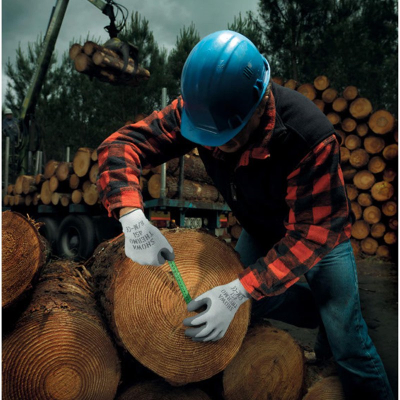 SHOWA Atlas 451 Natural Rubber Latex Palm Coated Insulated General