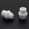 5 PCS 3/8" Push 1/2"PT Thread Male Straight Tube Quick