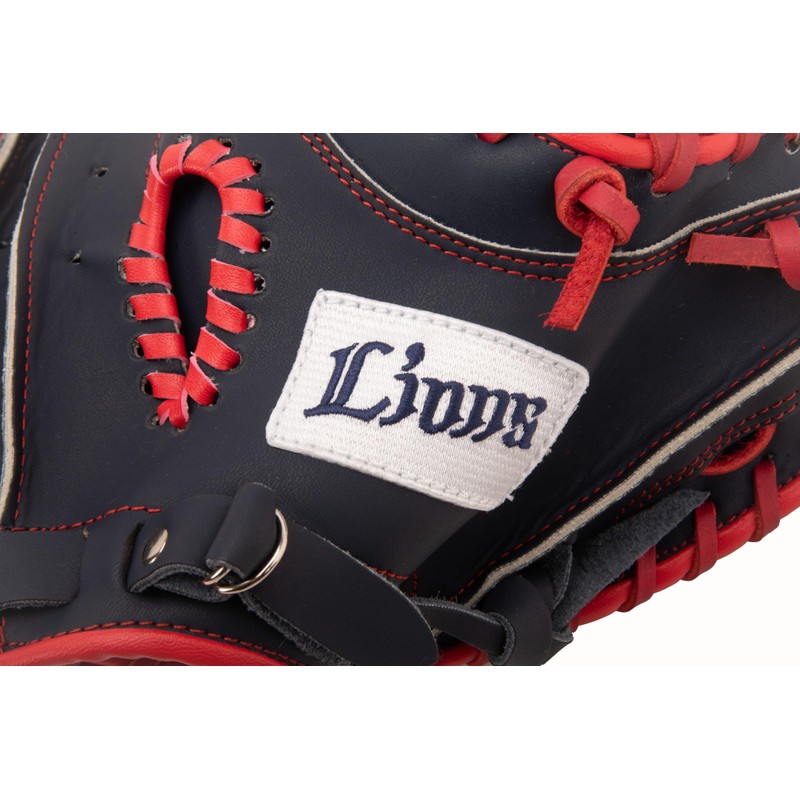 Saitama Seibu Lions x GP Baseball Catcher Mitt, Adult Soft,