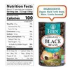 Eden Organic Black Beans, 15 oz Can (12-Pack Case), No