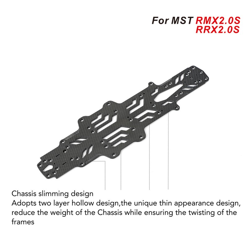 RC Drift Racing Chassis Carbon Fiber Aluminum Alloy RC Car