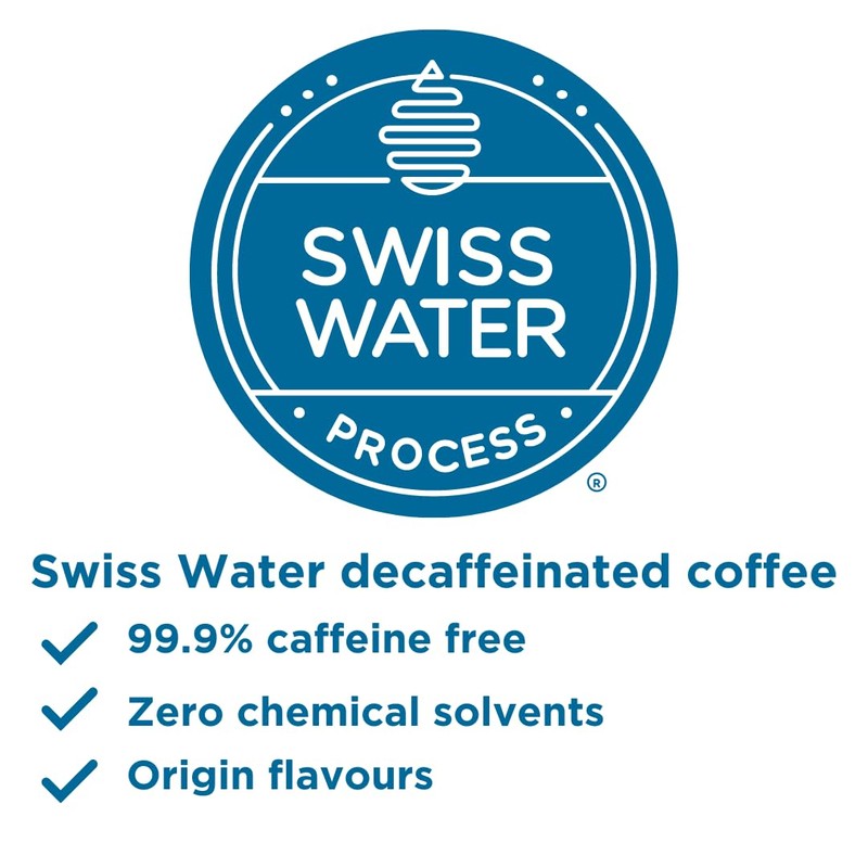 bean ground & drunk Organic Fairtrade Decaff coffee 10 aluminium