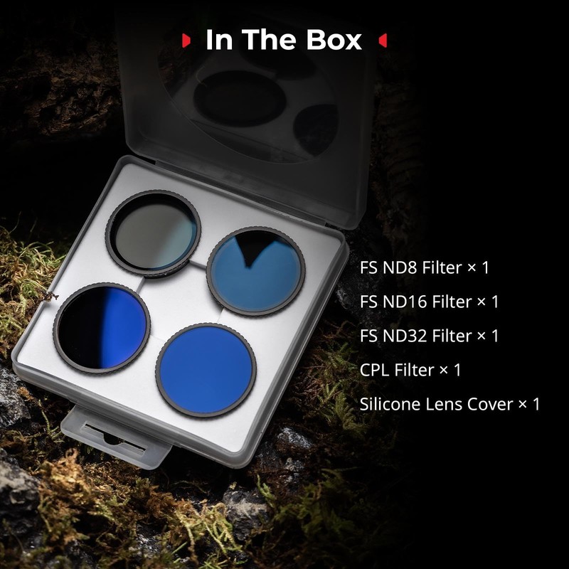 SmallRig ND Filter Kit for DJI Osmo Action 5 Pro