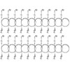 20 Pack Sturdy Picture Rail Hanging System, 66 lb (30
