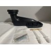 Kohler Full Skirt Trap & Attachment System Metal Black 14"