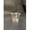 Rattleware 3 oz Espresso Shot Glass Pitcher with Pink Marking–
