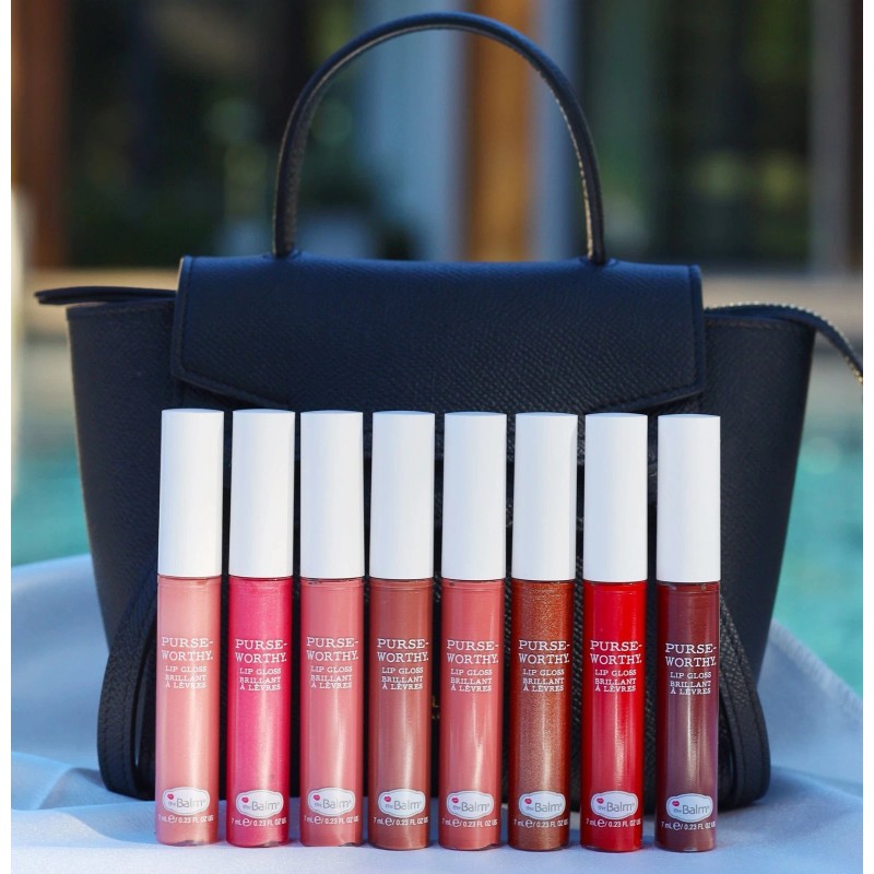 theBalm NEW Purseworthy Lipgloss Tote theBalm Cosmetics