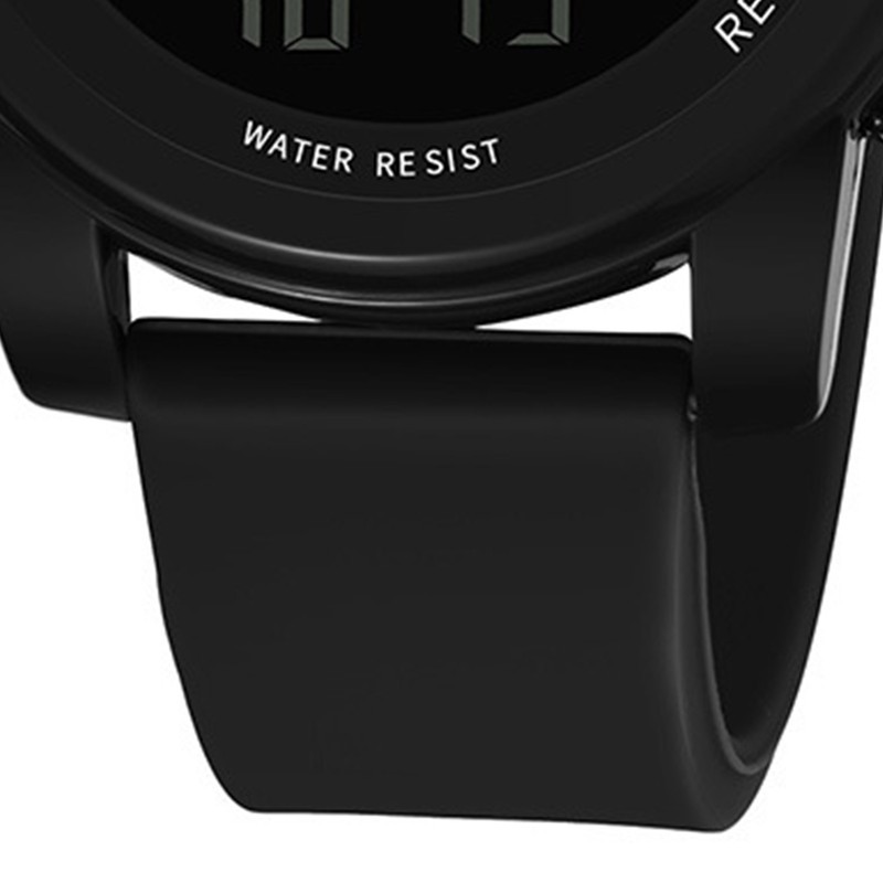 Digital Sports Watch Glass Waterproof Luminous Backlight Digital Watch with
