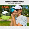 Golf Rangefinder, 1000 Yards Laser Golfing Hunting Range Finder, and