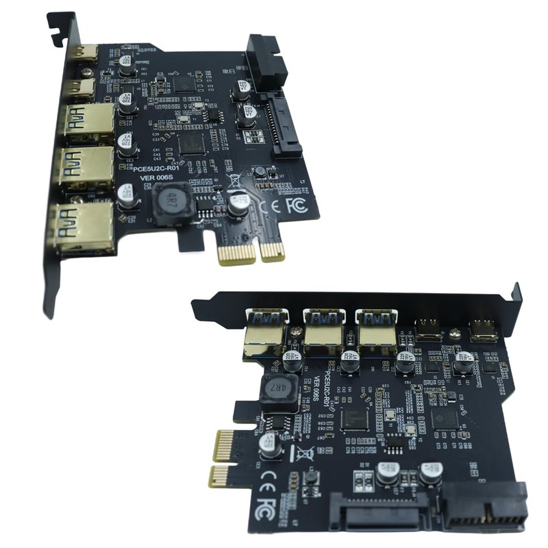 Durlo PCIe to USB 3.2 Gen 2 Expansion Card –