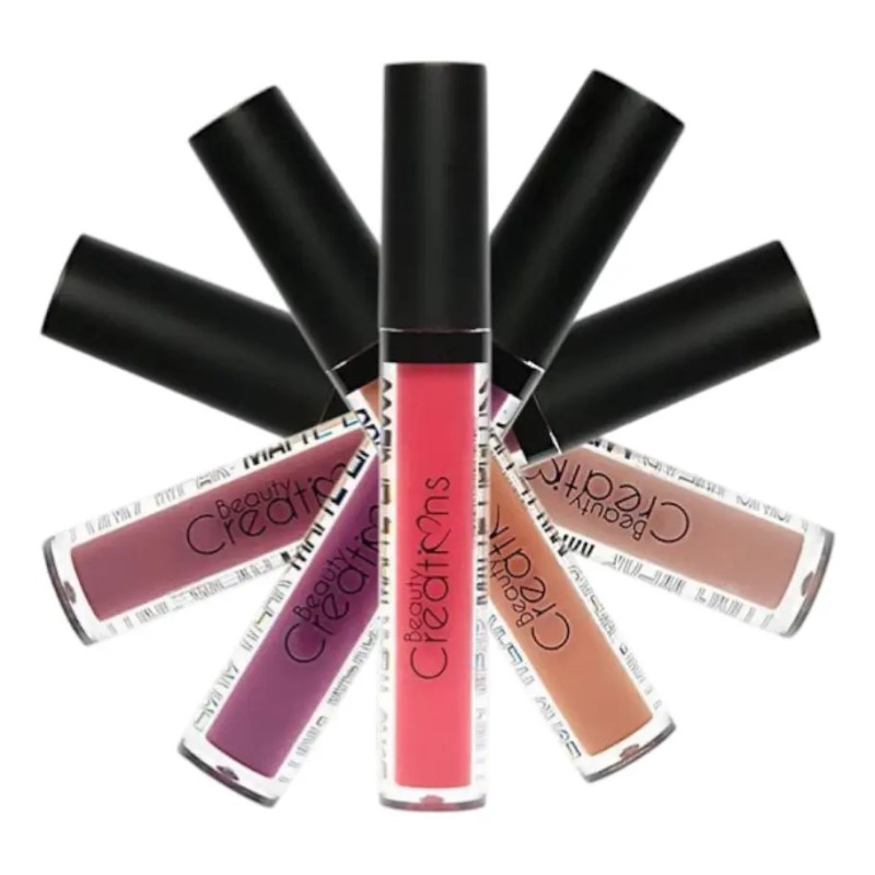 Lip Gloss Long Wear Matte Beauty Creations Larga Duracion