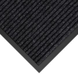 Amyracel Sturdy Front Door Mat Outside Entrance, 2' x 4' Absorbent Dirt Trapper Outdoor Door Mat, Non Slip Door Mat Indoor Entrance, Low Profile Welcome Mats for Front Door Patio, Porch